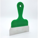 Stainless Steel Scraper with Plastic Handle. 160mm Blade Stainless Steel Scraper with Plastic Handle. 160mm Blade